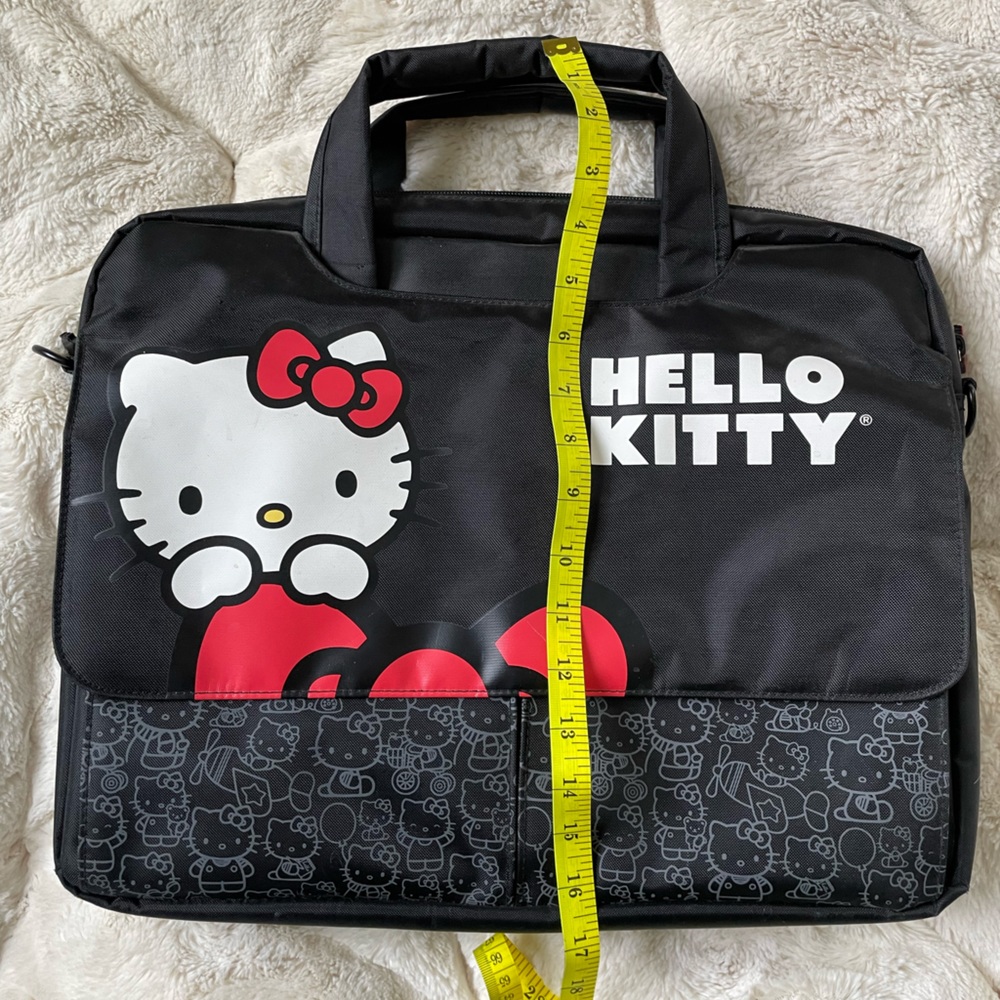 NWOT Hello Kitty Computer Laptop Messenger Bag w/ Adjustable Carry Strap - Picture 9 of 10